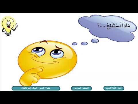 Thumbnail for درس الحال ج1 - لمادة اللغة العربية الصف السادس الفصل الثاني المنهاج القطري by الصف السادس المنهاج القطري