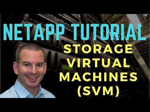 Thumbnail for NetApp Storage Virtual Machines SVM (new version) by Flackbox