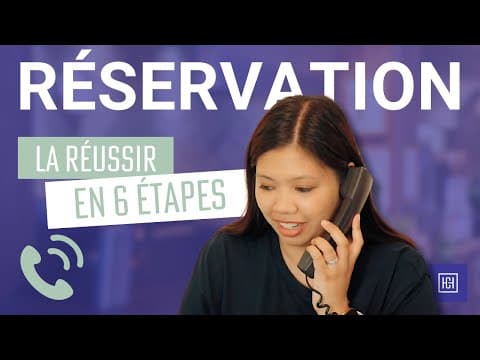 Thumbnail for Comment prendre une RÉSERVATION par TÉLÉPHONE ? HAPPYCULTURE by HappyCulture Académie