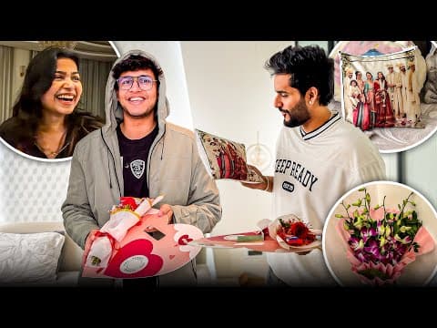 Thumbnail for valentines day pe kisne bheje itne sare gifts ??? by Dimple Malhan Vlogs