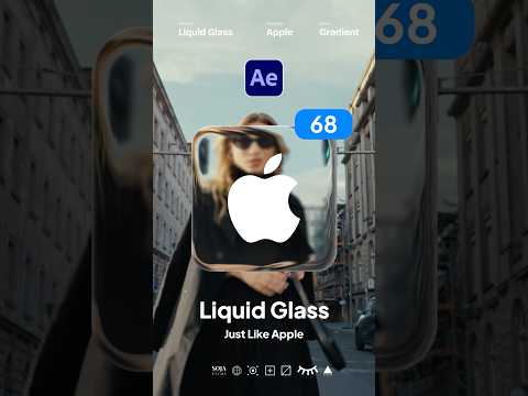Thumbnail for Create Easy Liquid Apple Glass Motion Graphics in After Effects by SonduckFilm