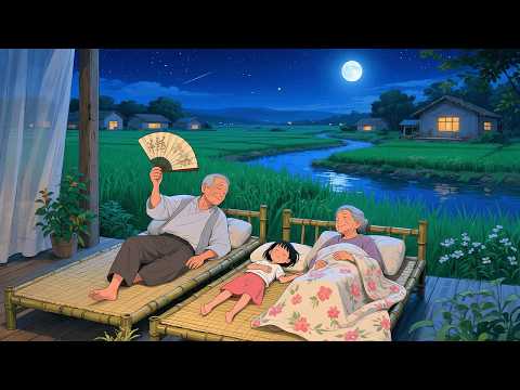 Thumbnail for Sleeping with Grandparents: Pure Childhood Peace ~seasons of childhood | Ghibli-Style Video by Zippy Relax Music