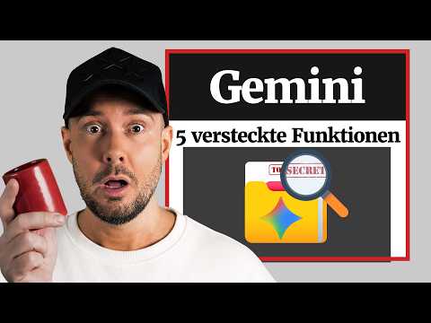 Thumbnail for 5 versteckte Google Gemini Gamechanger Funktionen by Doppelter Espresso mit Torben Platzer