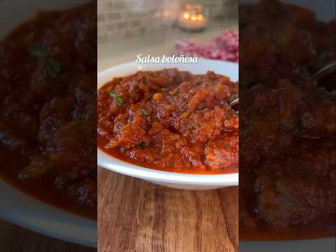 Thumbnail for Así hago la salsa boloñesa! Queda DELICIOSA 😍 #recetasfaciles by Objetivo Cook by Karla