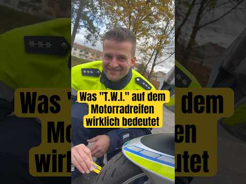 Thumbnail for Was "T.W.I." auf dem Motorradreifen wirklich bedeutet. #motorrad #motorrad #polizei #fahrschule by Polizei Hessen Karriere