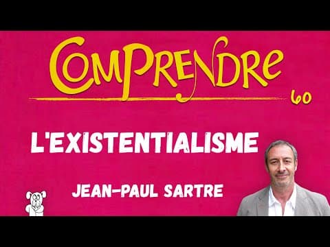 Thumbnail for ClaP 60 — L'EXISTENTIALISME en 7 minutes ! (SARTRE) by Culture Philo