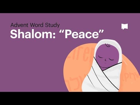 Thumbnail for Shalom - Peace by BibleProject