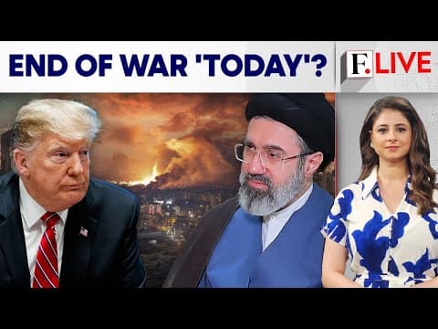 Thumbnail for Trump Claims Iran Talks Moving Forward as Rubio Teases Peace Deal 'Today' | Firstpost Live | N18G by Firstpost