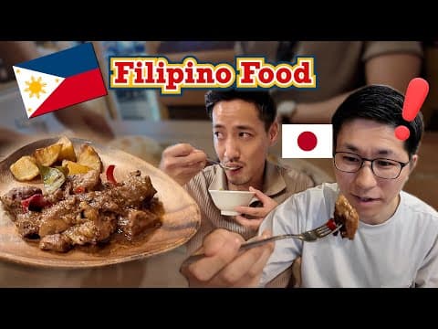 Thumbnail for 【First Time】Do Japanese People Like Adobo? Real Reactions! by Ken Japanese
