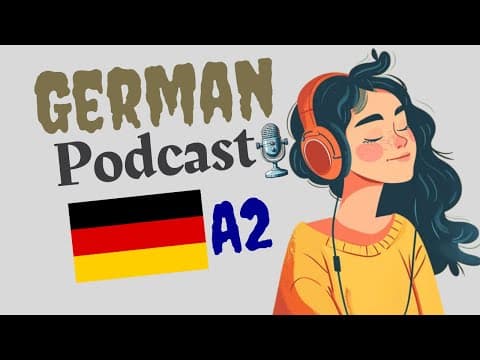 Thumbnail for My Daily Routine in German (A2) | Learn German Easily with Podcast | episode 1 | Easy German by Learn German Podcast