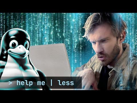 Thumbnail for I installed Linux (so should you) by PewDiePie