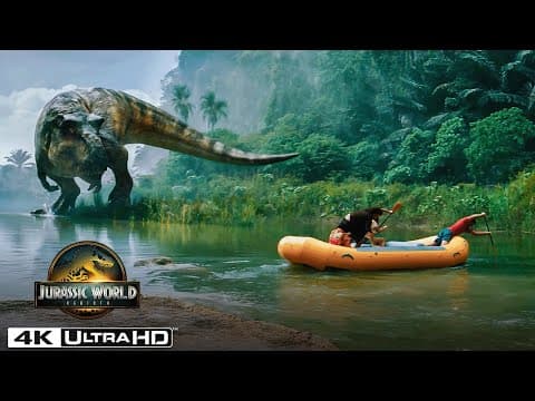 Thumbnail for Jurassic World Recomeço | Ataque do T. Rex no Rio by Jurassic World em Português