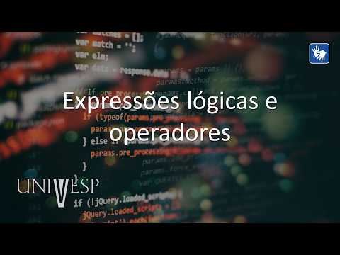 Thumbnail for Algoritmos e Programação de Computadores I - Expressões lógicas e operadores (LIBRAS) by UNIVESP
