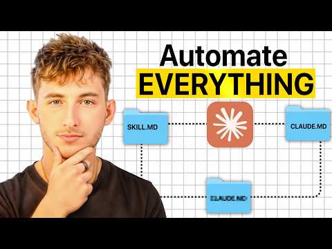 Thumbnail for How to Run Your Entire Business With Claude Code (No Coding Required) by Nick Puru | AI Automation