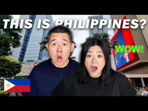 Thumbnail for FIRST TIME in Philippines 🇵🇭 FIRST IMPRESSIONS of Manila 2025 UNBELIEVABLE! by Chovy Travel