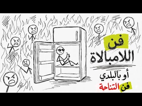 Thumbnail for إزاي تبقى بارد؟ ملخص كتاب فن اللامبالاة (التناحة الإيجابية) by ابيض واسود