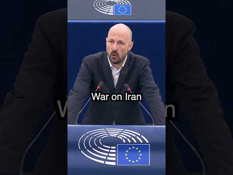 Thumbnail for Marc Botenga calls out Trump, Netanyahu and EU silence on Iran in Parliament by European Digital Policy Initiative