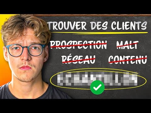 Thumbnail for Ma méthode pour trouver des clients freelance en 2026 (copie moi) by Robin Lebrun
