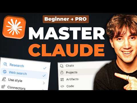 Thumbnail for FULL Claude Tutorial for Beginners in 2026! (Become a PRO!) by AI Foundations