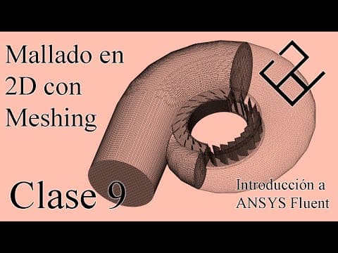 Thumbnail for Introducción a ANSYS Fluent Clase 9 – Creación de mallas en 2D con Meshing by Enrique Jardon