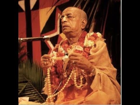 Thumbnail for Bhagavad gītā 1 24–25 Type Bhagavad gita Date July 20, 1973 Location London by A. C. Bhaktivedanta Swami Srila Prabhupada Vani