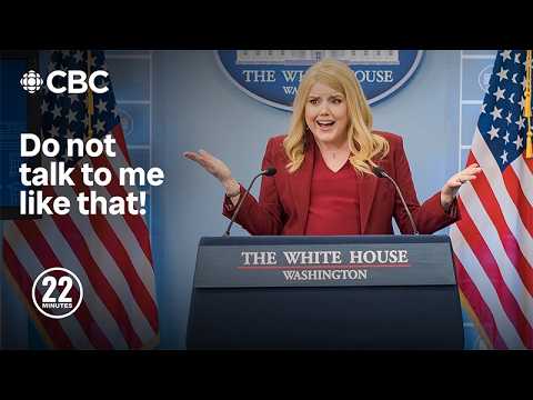 Thumbnail for Karoline Leavitt answers more questions... | This Hour Has 22 Minutes by 22 Minutes