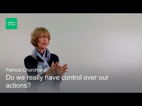 Thumbnail for Neurophilosophy and free will - Patricia Churchland by Serious Science