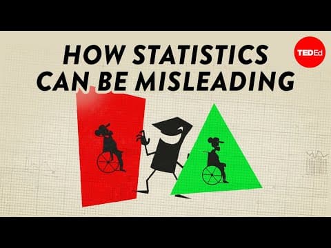 Thumbnail for How statistics can be misleading - Mark Liddell by TED-Ed