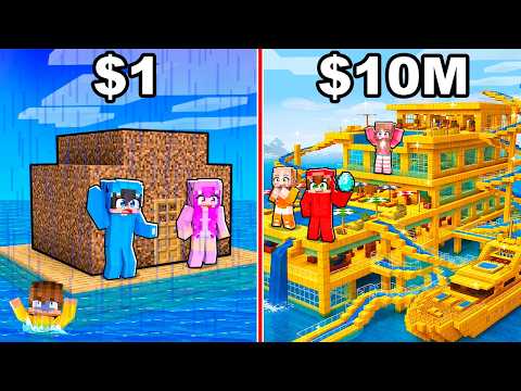 Thumbnail for CASA ACUÁTICA POBRE vs CASA ACUÁTICA DE MILLONARIO en Minecraft! by Dagar