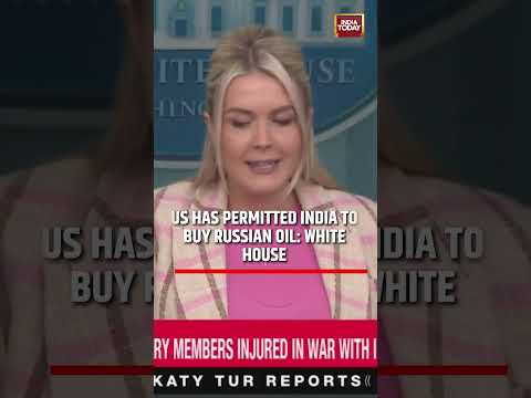 Thumbnail for White House: US Permits India to Buy Russian Oil | Big Statement on Energy & Geopolitics by India Today