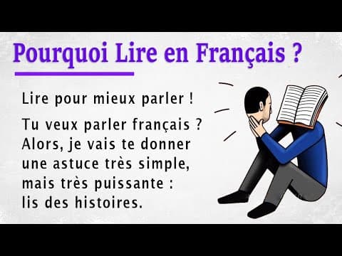 Thumbnail for Why You Must Read French (A1-A2) | Learn French Through Stories for Beginners by Francais facile | Easy French