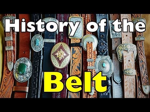 Thumbnail for From Warriors to Runways: The Fascinating Evolution of Belts by History of Simple Things