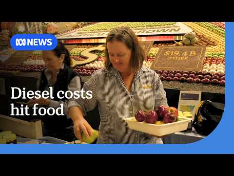 Thumbnail for Grocery prices expected to rise as fuel costs hit farmers | ABC NEWS by ABC News (Australia)