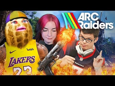 Thumbnail for TheBurntPeanut Gets Goop with Gingy & Sketch! | Best & Funniest Moments #14 | ARC RAIDERS by BurntPeanut Plus
