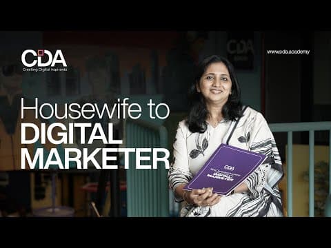 Thumbnail for From Homemaker to Digital Pro | Christina’s Career Comeback with CDA Academy 💻✨ by CDA Academy
