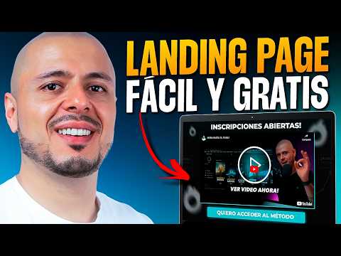 Thumbnail for Crea Tu Landing Page GRATIS Con Systeme IO | TUTORIAL COMPLETO by Jhonier Gomez
