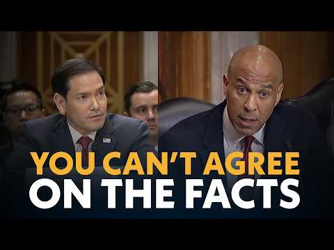 Thumbnail for Cory Booker Questions Secretary Rubio: "The War Is Not Over" by Senator Cory Booker