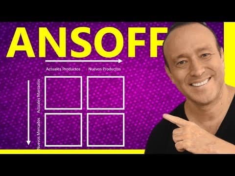 Thumbnail for MATRIZ DE ANSOFF #1 😊 Explicación Qué es y EJEMPLOS by ANUOR AGUILAR
