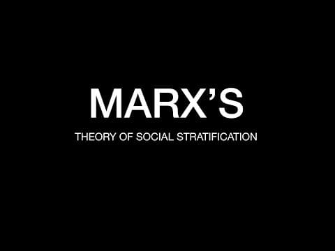 Thumbnail for Sociology for UPSC : MARX's THEORY OF STRATIFICATION - Chapter 5 - Paper 1 - Lecture 7 by Sleepy Classes IAS