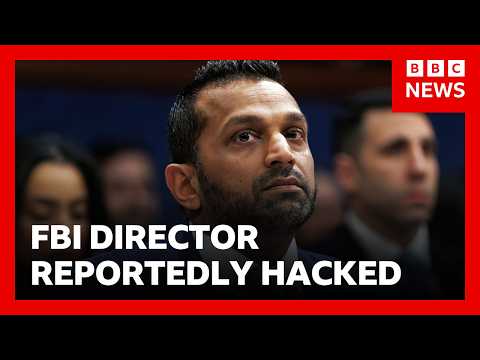 Thumbnail for Email account of FBI director Kash Patel reportedly hacked | BBC News by BBC News
