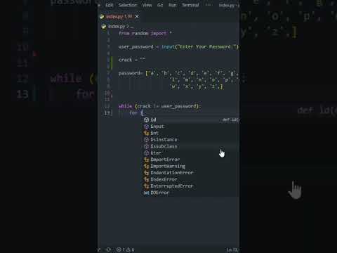 Thumbnail for Crack password with python by Hyper Dev