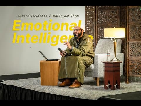 Thumbnail for Emotional Intelligence from an Islamic perspective | Shaykh Mikaeel Ahmed Smith at WVMA by West Valley Muslim Association