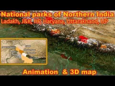 Thumbnail for National parks(1/7) of Northern sates: Ladakh, J&K, HP, Haryana, Uttarakhand, UP | UPSC by Zeta Axis (UPSC-SSC)