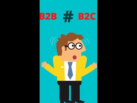Thumbnail for الفرق بين B2Bو B2C by I7TRAF Freelance academy